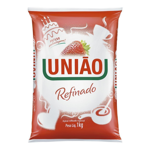 AÇÚCAR REFINADO ESPECIAL UNIÃO PACOTE 1KG