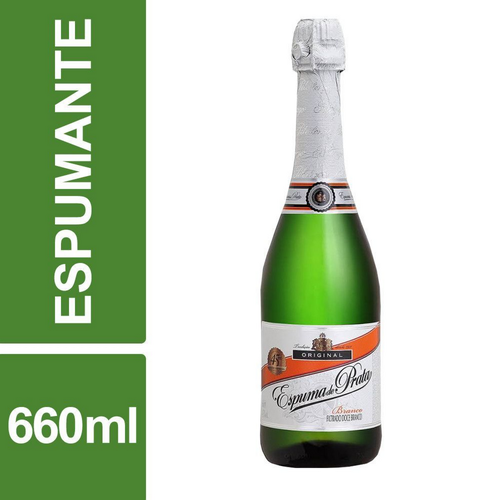 FILTRADO DOCE BRANCO ESPUMA DE PRATA GARRAFA 660ML